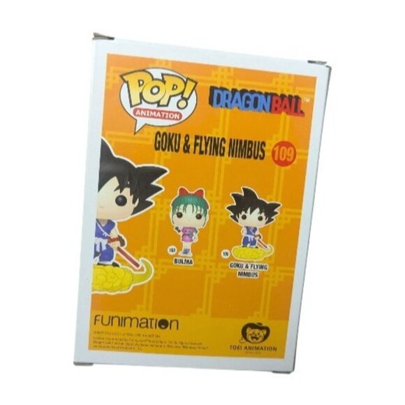 Funko Pop! Vinyl: Dragon Ball Z - Goku and Flying Nimbus #109 - Picture 3 of 6